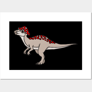 Pachycephalosaurus Mushie Posters and Art